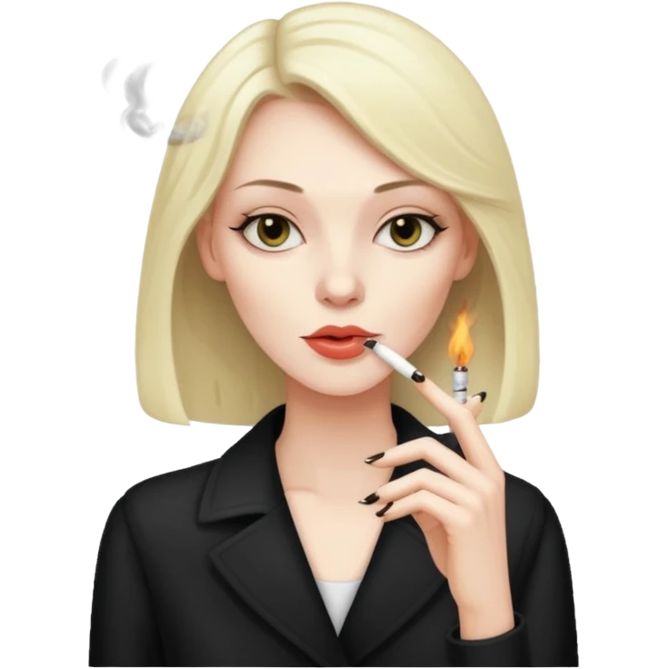 femme qui fume emoji