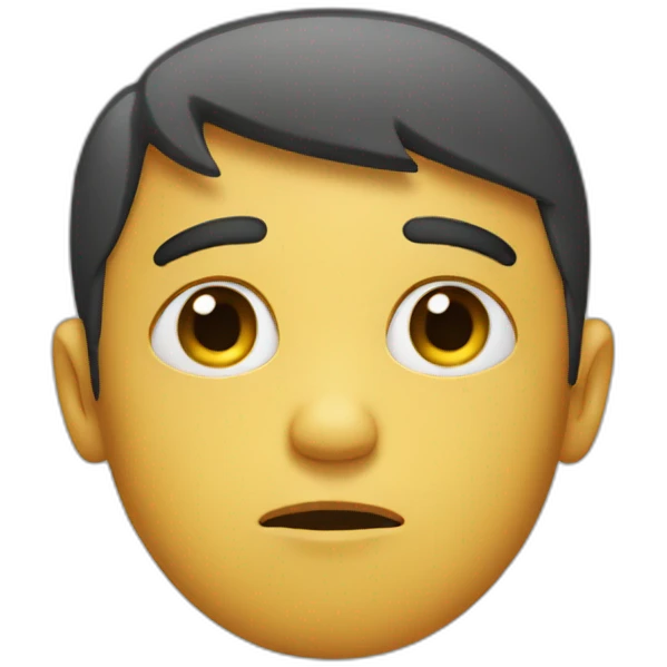 Sad boy  emoji