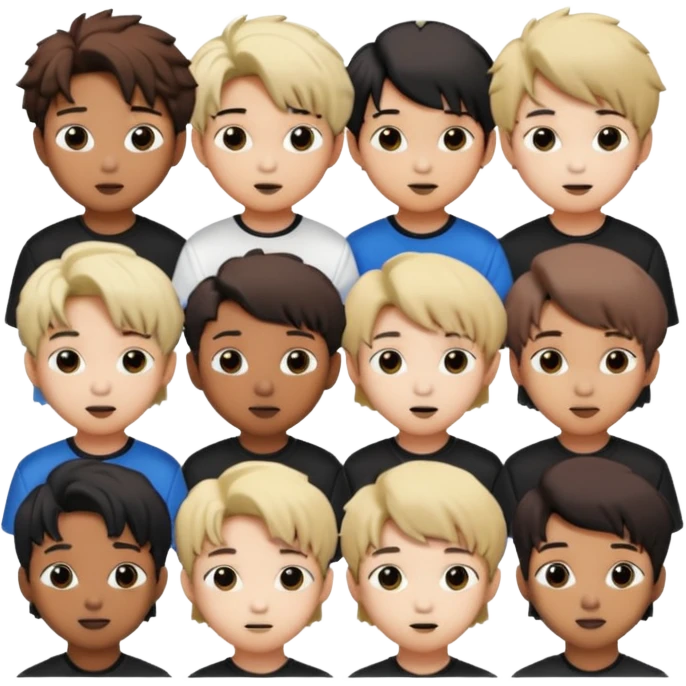 Stray kids from k pop emoji