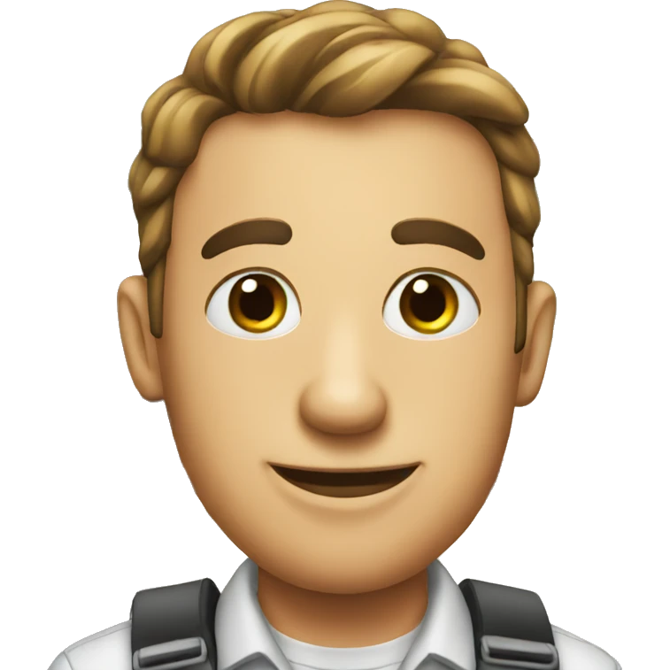 Pilot at a bbq emoji
