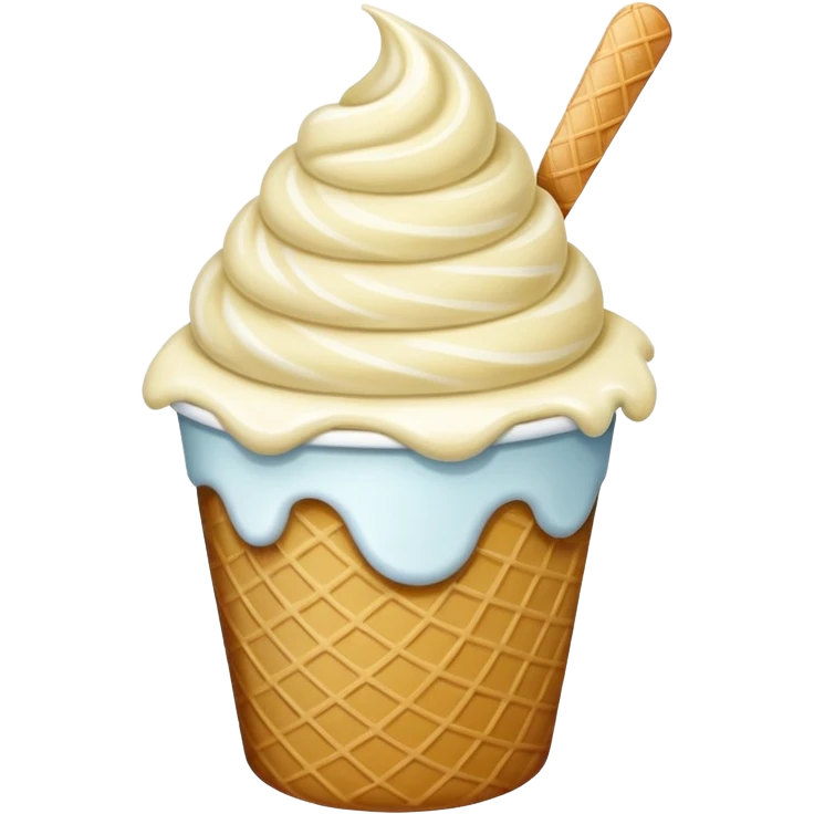 cup ice cream emoji