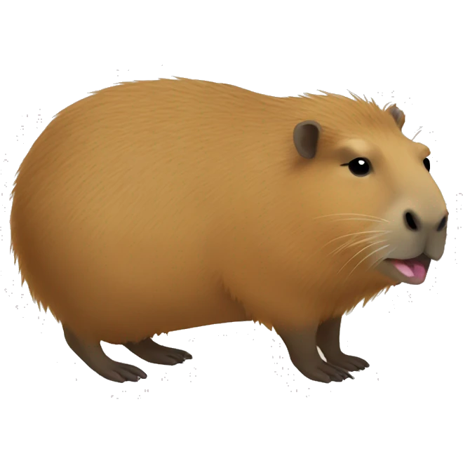 Capybara emoji