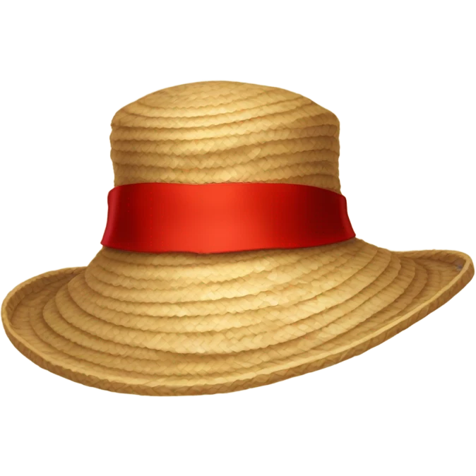 Chapeau de paille luffy emoji