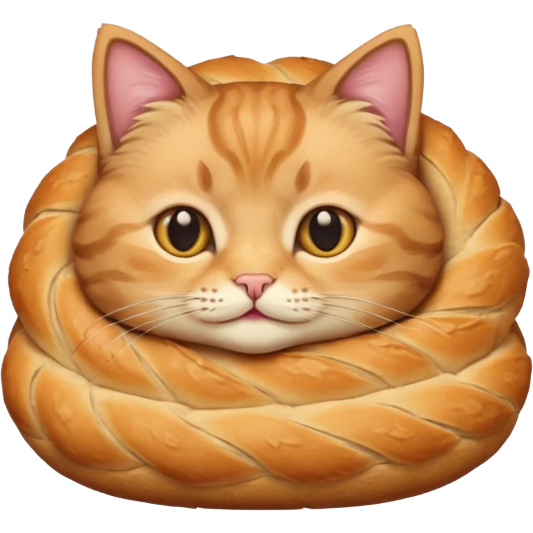 Cat bread emoji