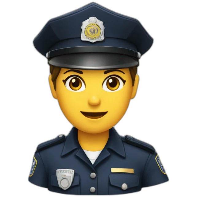 Esposa policia emoji