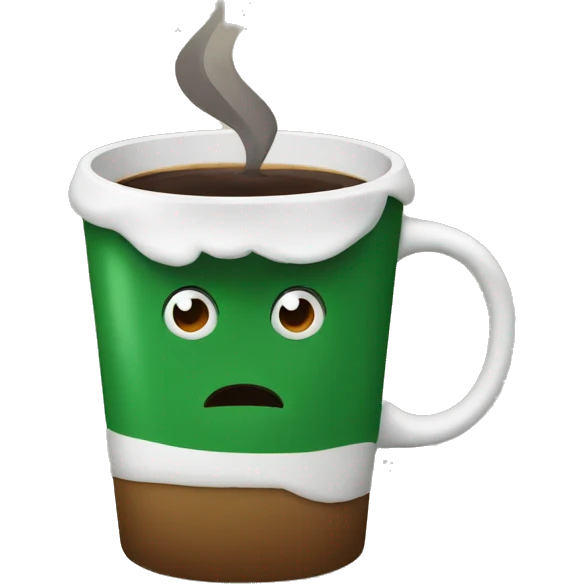fir drinking coffee emoji