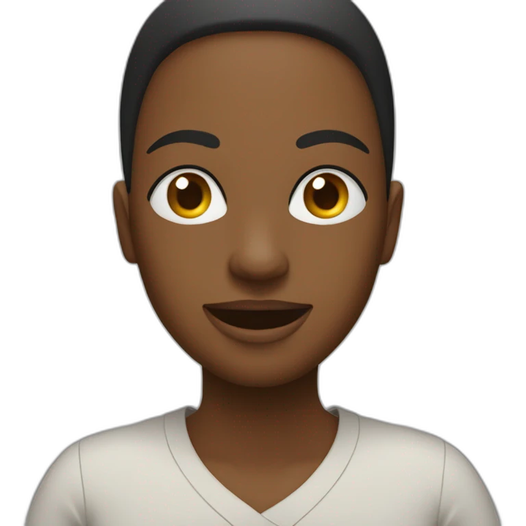 Personne heureuse mais débordante emoji