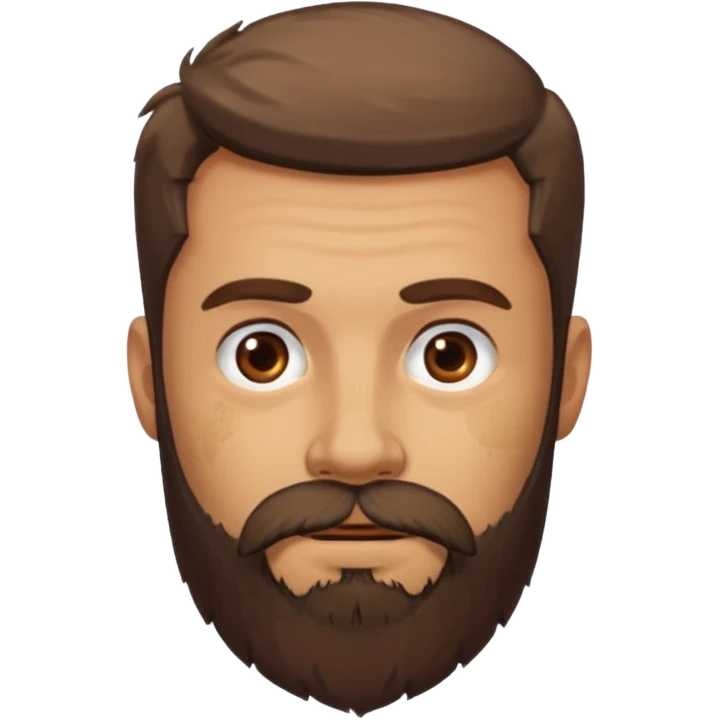 dirty beard emoji