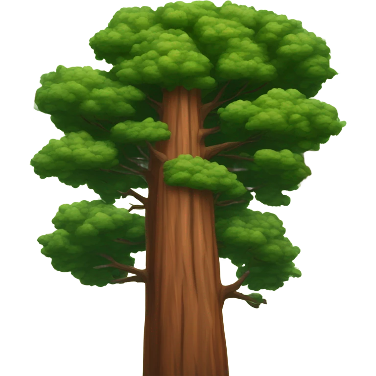 Redwood  forest emoji