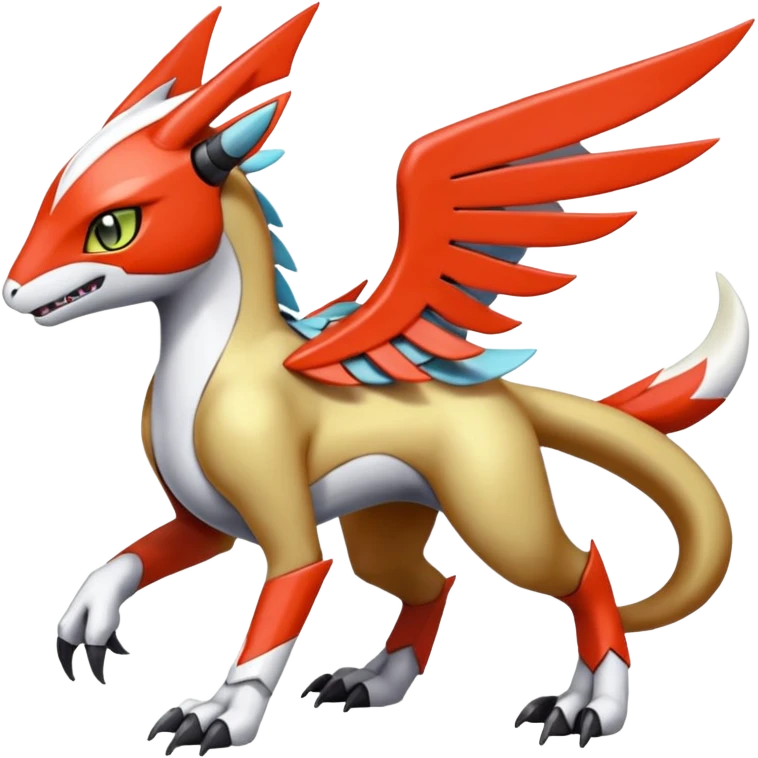 Meloetta-Latias-Koraidon-Peppercat-Wargreymon-Protogen-Pokémon-Digimon-Fakémon-fusion-hybrid-creature emoji