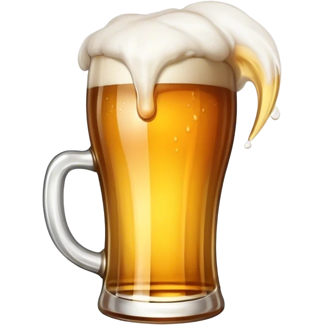 Beer wave emoji