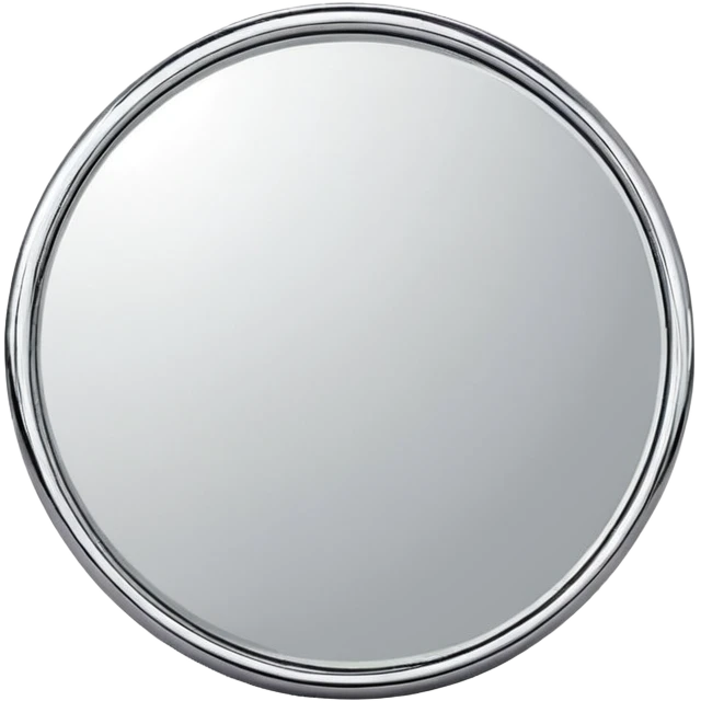 small round compact mirror emoji