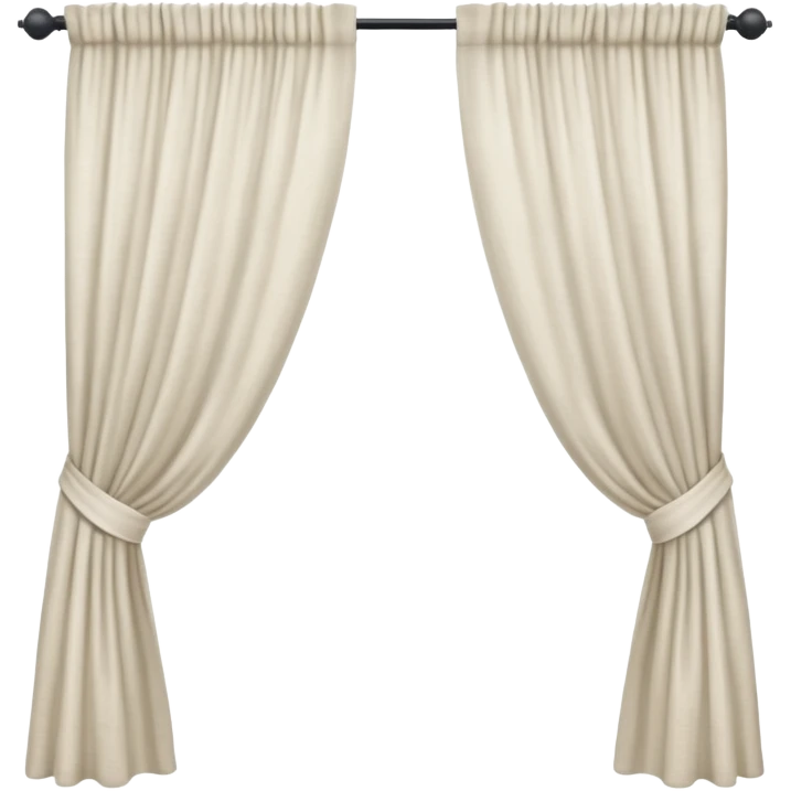 a full view of Curtain emoji