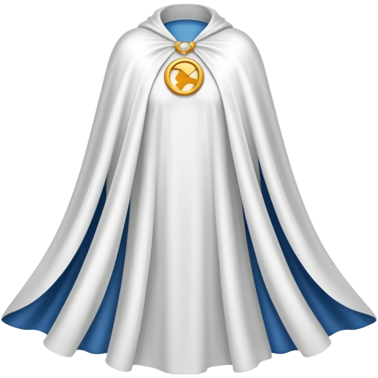 capeshoulder white cape emoji