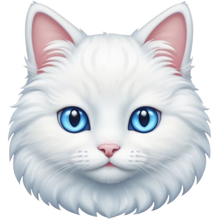 white cat emoji