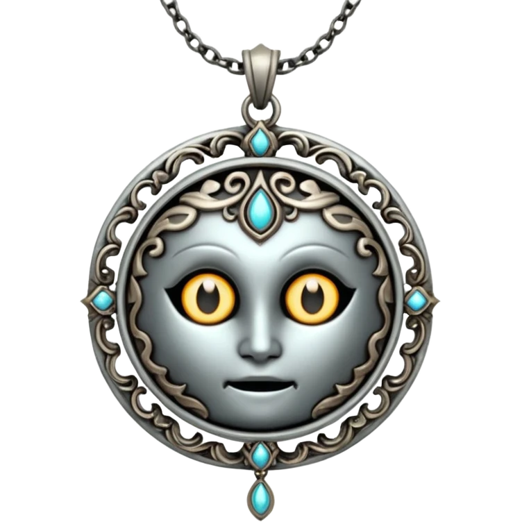 cursed necklace emoji