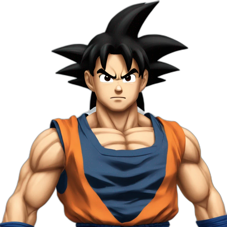 does goku clean nuts? emoji