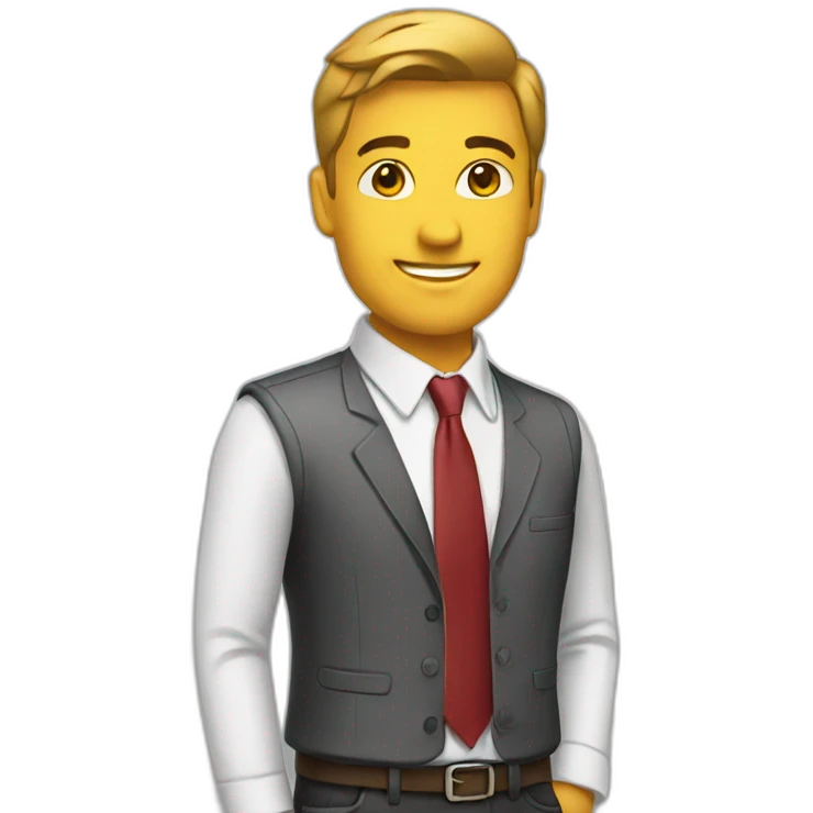 Business casual emoji