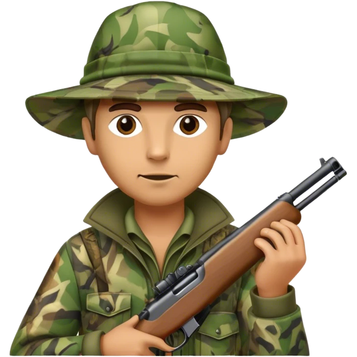 homem caçador yout emoji
