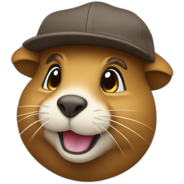 Gopher with a backwards cap doing a money spread emoji