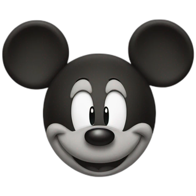 Mickey mouse emoji