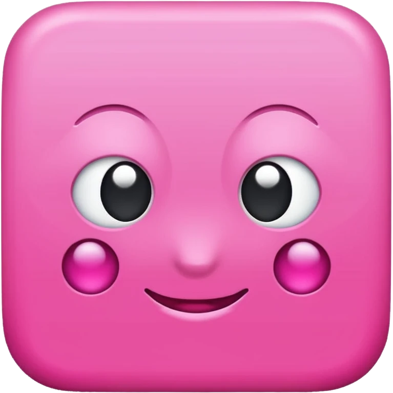 Pink emoji