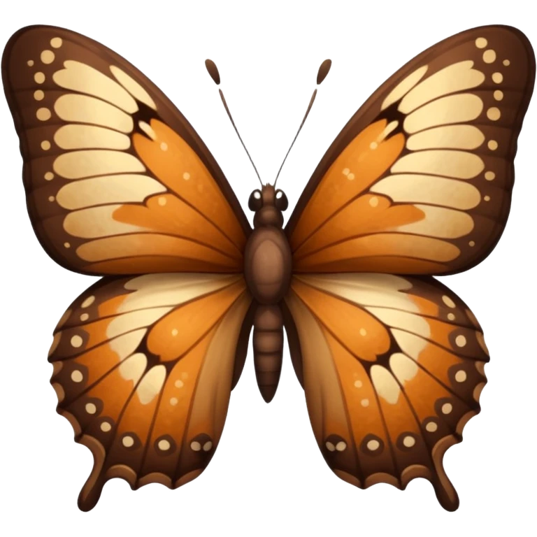 Brown butterfly  emoji