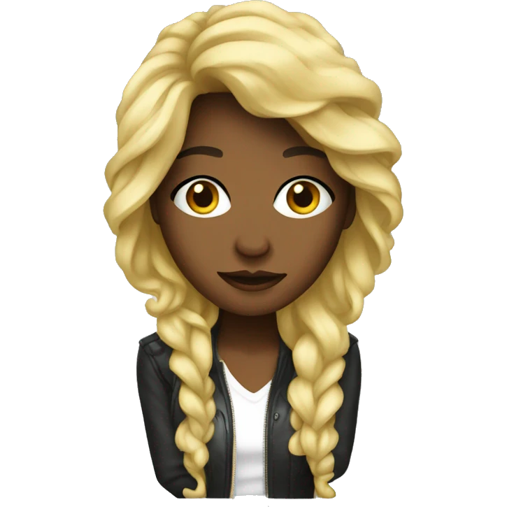 Female music artist emoji