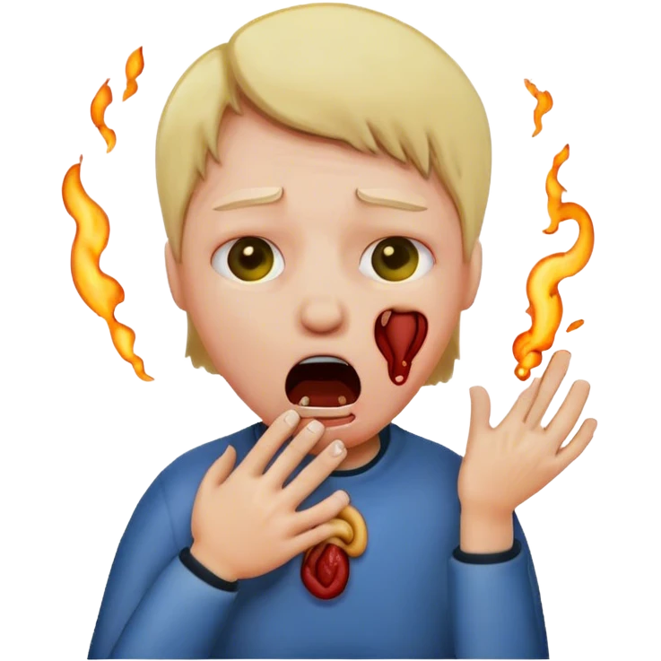 Choking  emoji