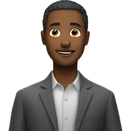 Man on clouds emoji