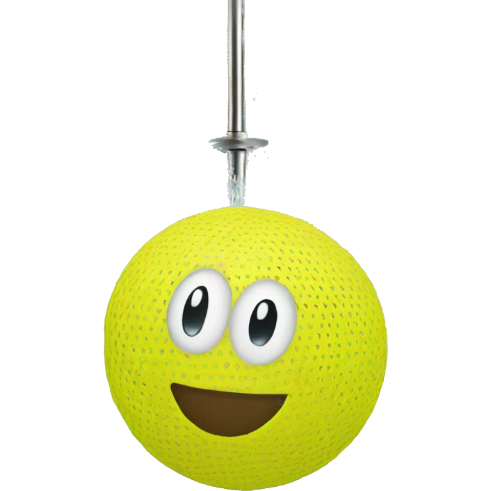 mesh shower ball emoji
