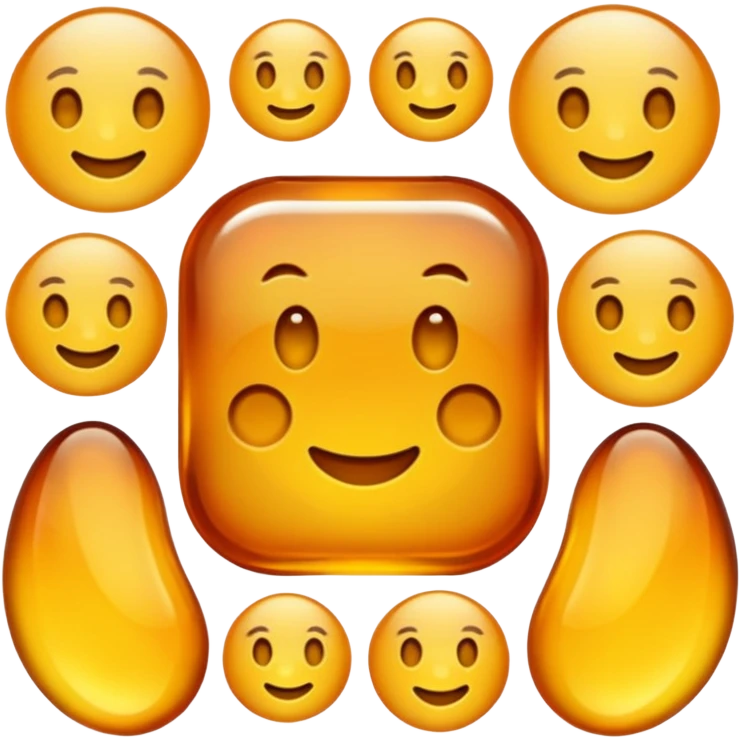 amber emoji