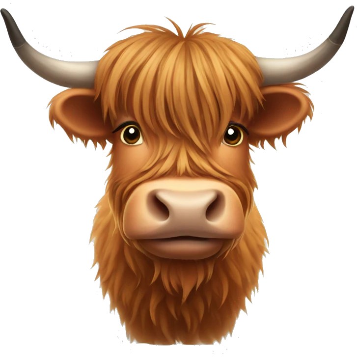 Highland Cow emoji