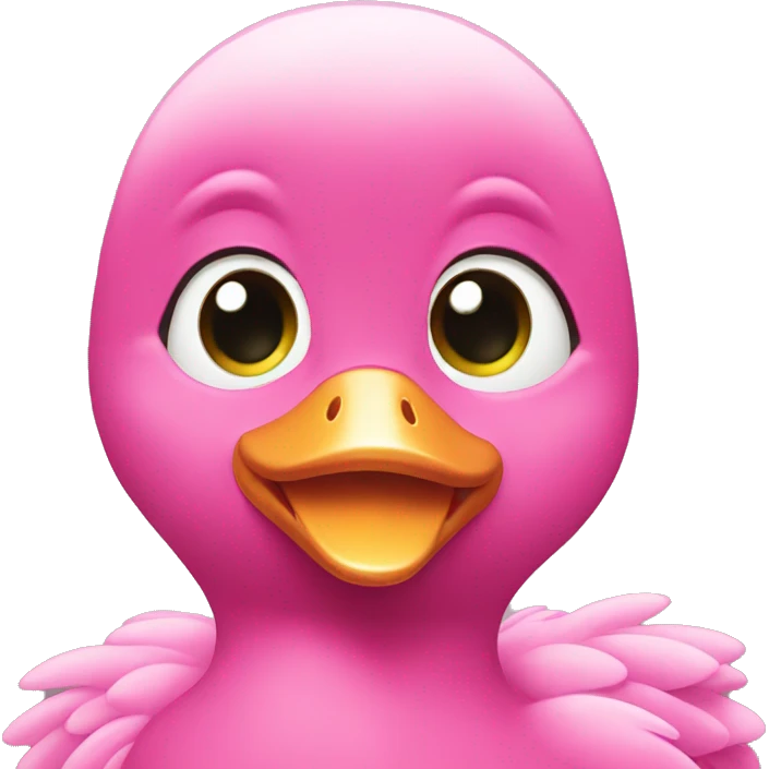 Pink ducklings  emoji