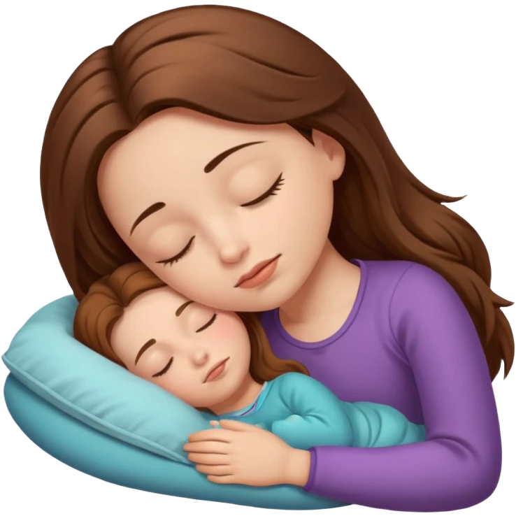 Sleeping girl emoji