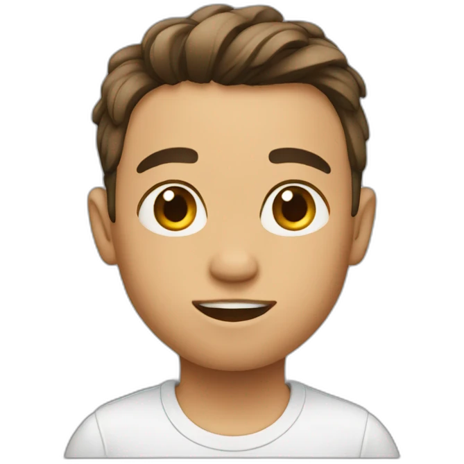 Cut boy emoji