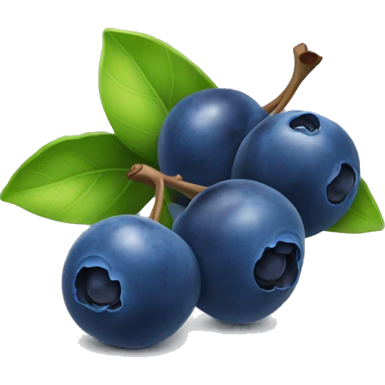 ONE Blueberry emoji