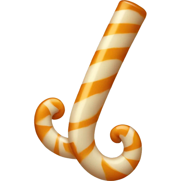 Sweet cane emoji