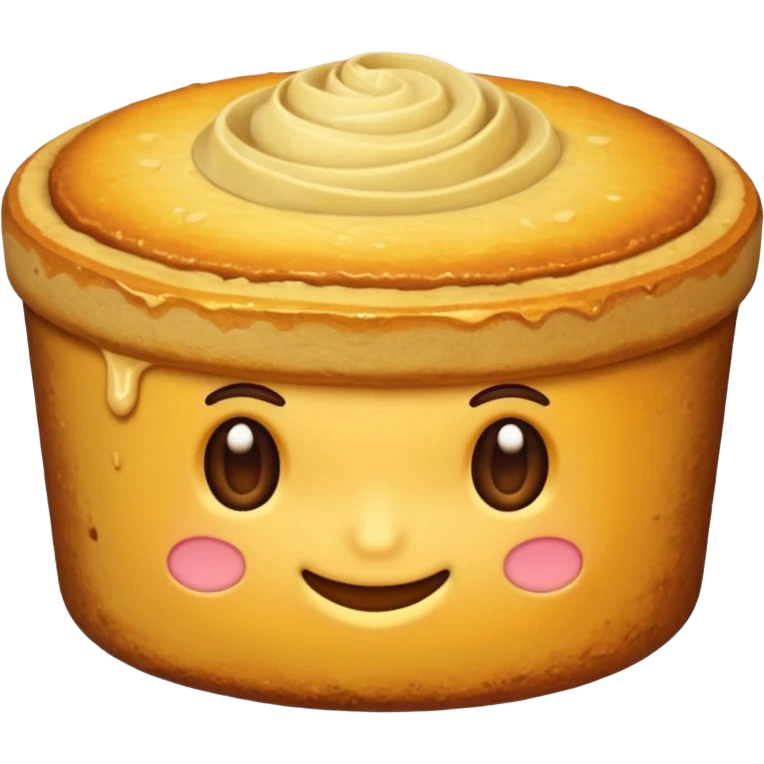 bizcocho mantecado sin carita emoji