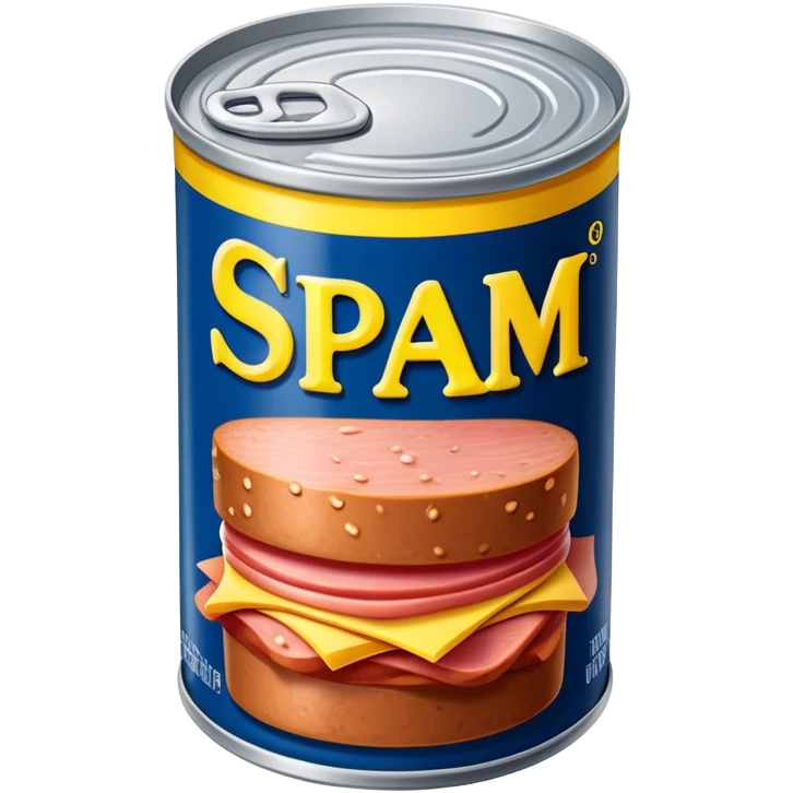 last can of spam meat on the planet emoji