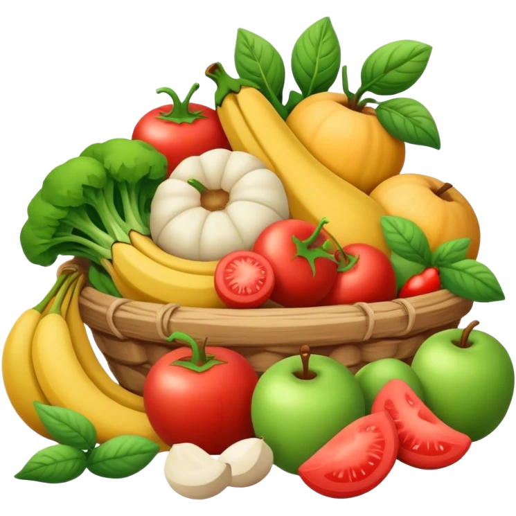 organic food emoji
