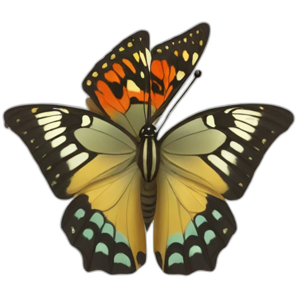 Emperor butterfly  emoji