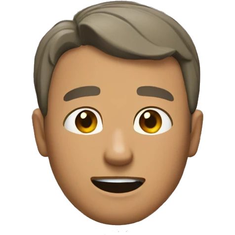 The character Brick Heck from The Middle  emoji