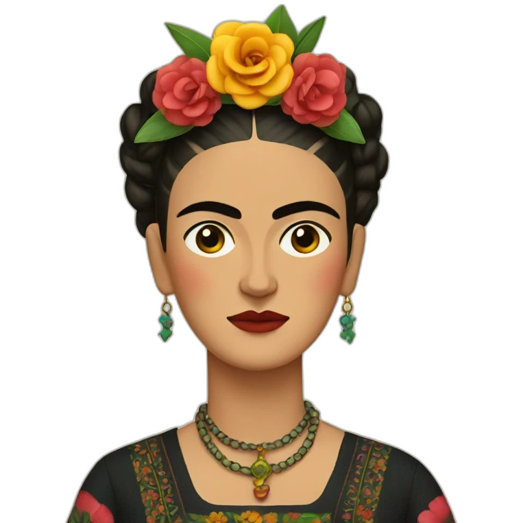 Frida Kahlo emoji