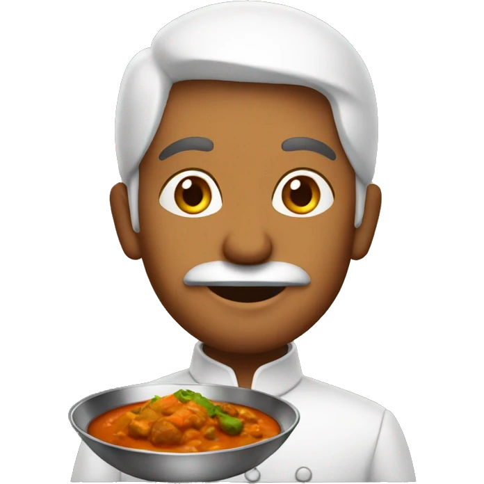 Indian curry emoji