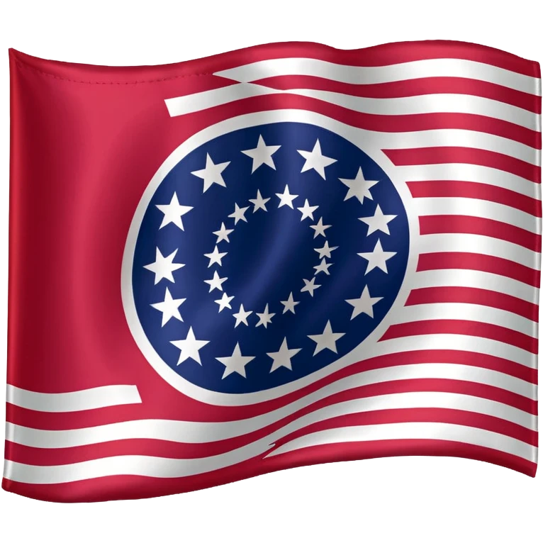 The flag of the US state of Ohio emoji