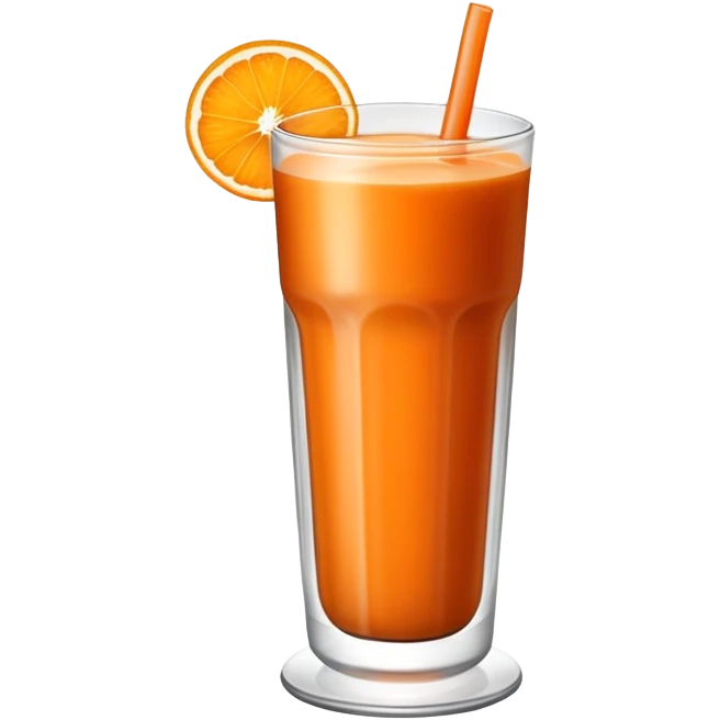 Thai tea emoji