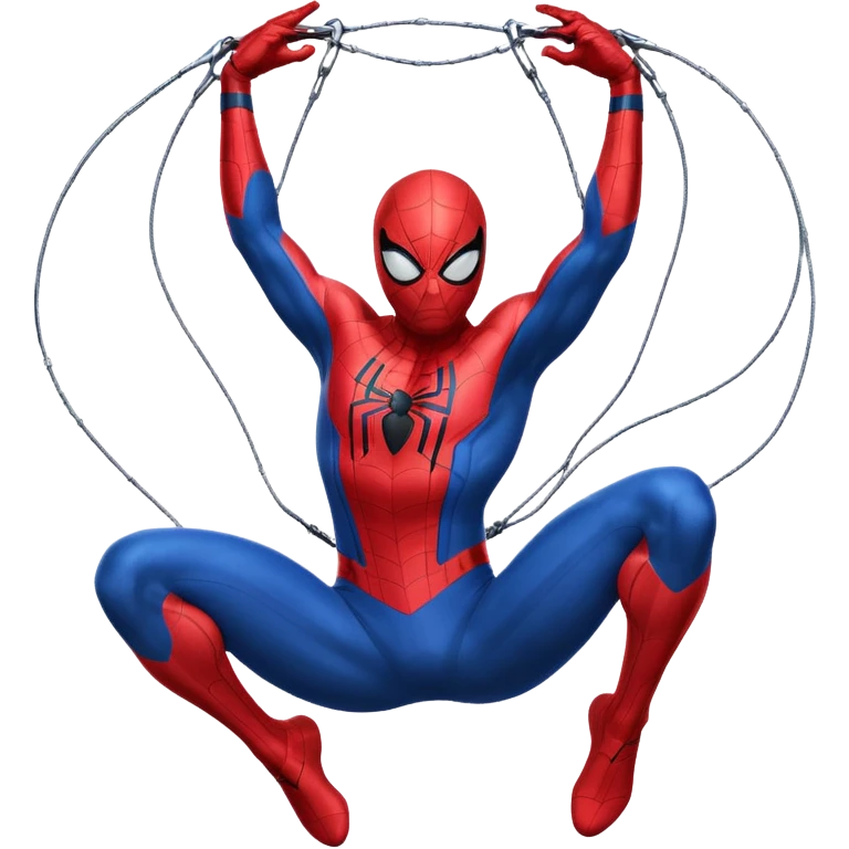 spiderman swinging emoji