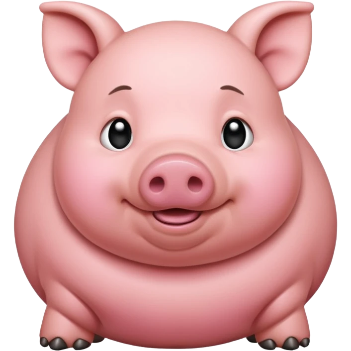fat piglet emoji