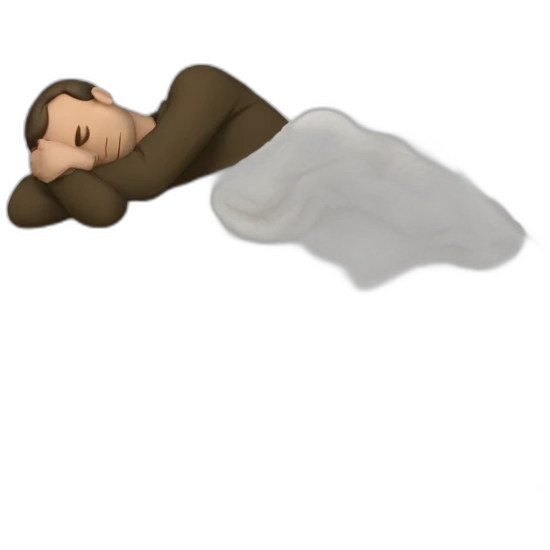Macron sleep emoji